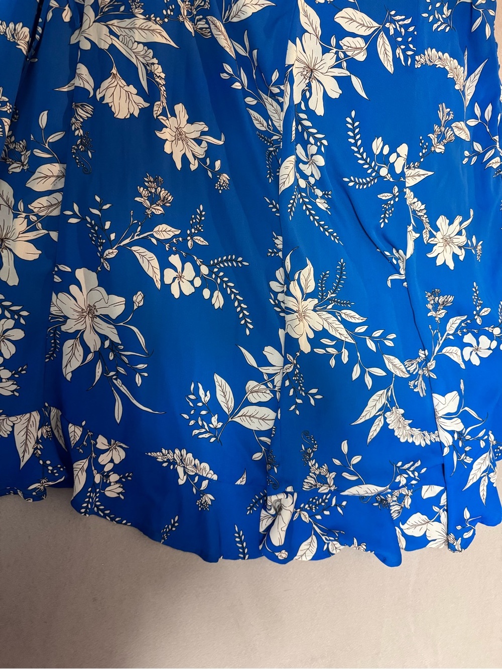 If By Sea-Anthro Brand Floral High-Low Maxi Dress Size Small - Picture 10 of 10